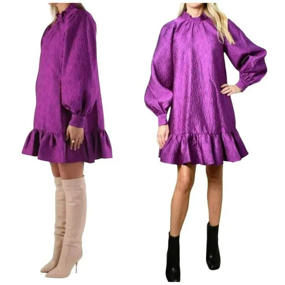 Ulla Johnson Purple Dress - Picture 3 of 16